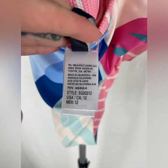 Splendid Girls Girls' Mosaic Palm Bikini Bottom (Big Kid) Size 12 NWT - Picture 7 of 16